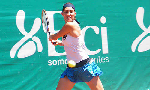 Andrea Koch fue la única tenista chilena que escaló en el ranking WTA