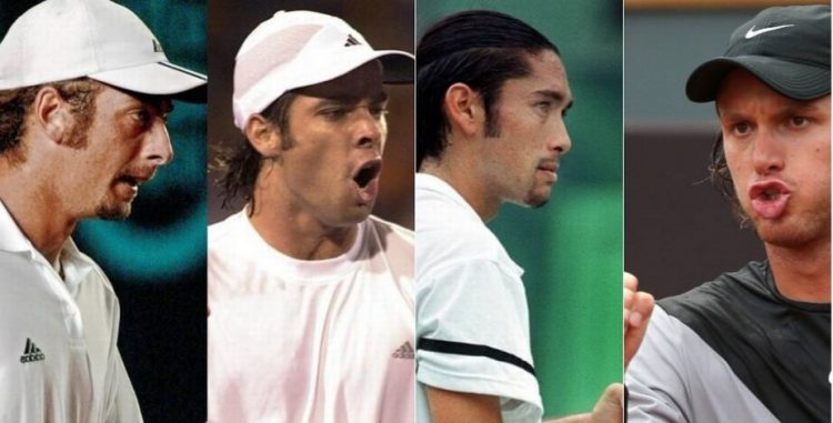 Ríos, Massú, González, Garin y Jarry