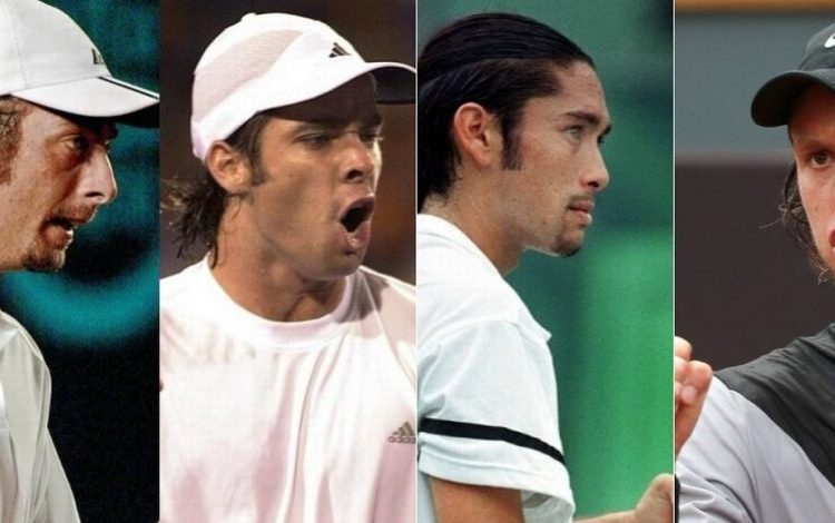 Ríos, Massú, González, Garin y Jarry